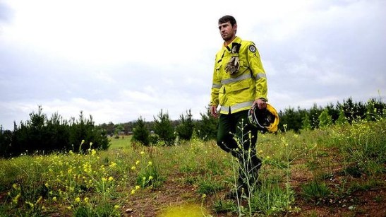 Iranian refugee firefighter giving back to a sunburnt country